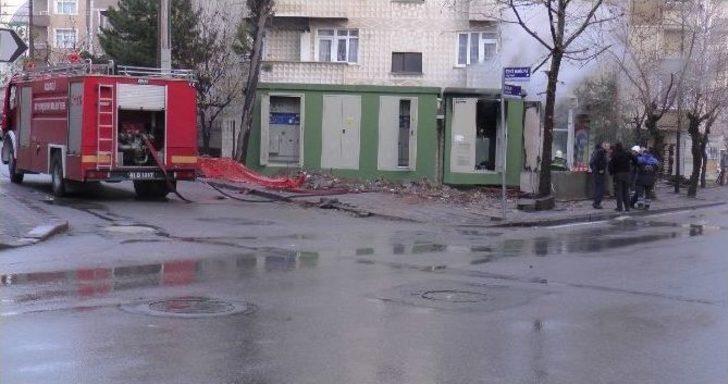 Trafo Yangını Paniğe Neden Oldu G3