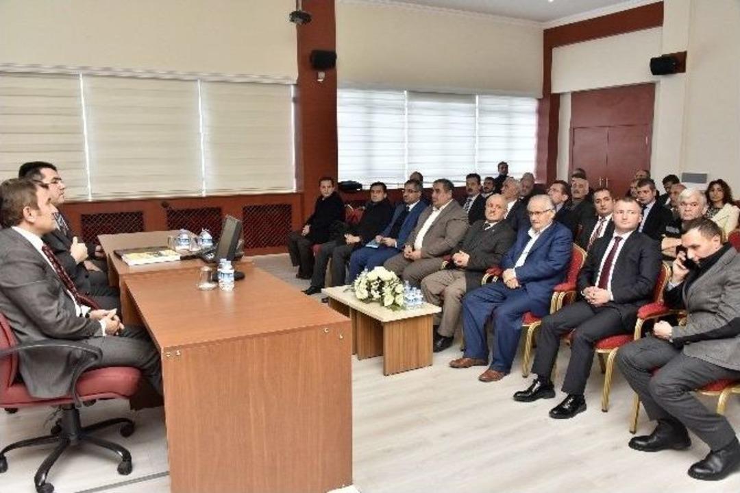 G&uuml;m&uuml;şhane&rsquo;de Tabiat Turizmi Uygulama Eylem Planı Toplantısı Yapıldı