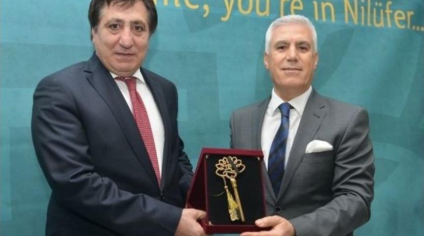 Vali K&uuml;&ccedil;&uuml;k&rsquo;den Başkan Bozbey&rsquo;e Ziyaret