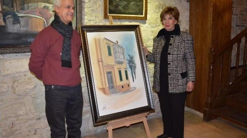 Kuşadası&rsquo;nda &ldquo;kayıp Y&ouml;nler&ldquo; Resim Sergisi A&ccedil;ıldı