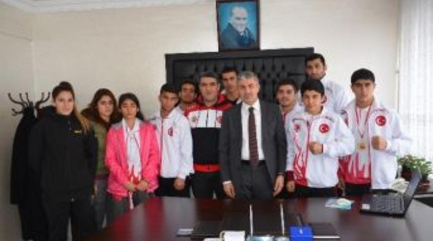 Sporculardan Başkan Aksoy&rsquo;a Ziyaret