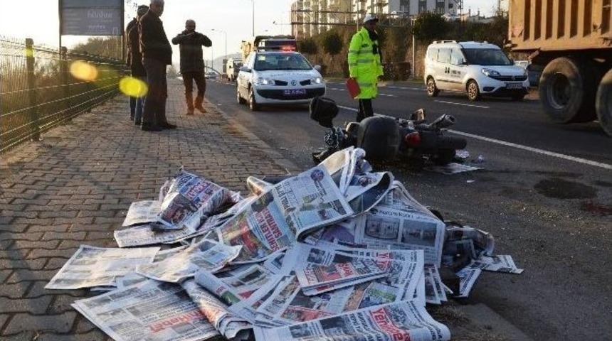 Gazete Dağıtıcısı Ölümden Döndü