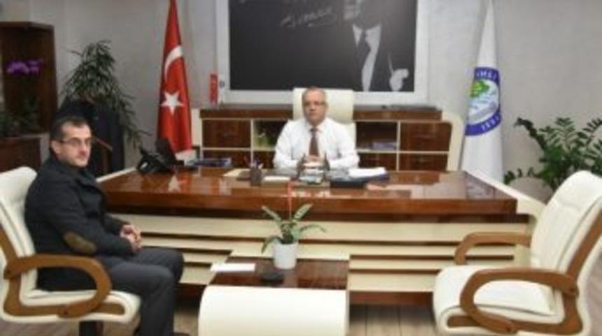 Ak Partili Din&ccedil;&rsquo;ten, Başkan Kayda&rsquo;ya Ziyaret