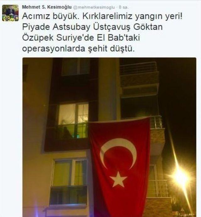 Şehit Ateşi Kırklareli’ne Düştü