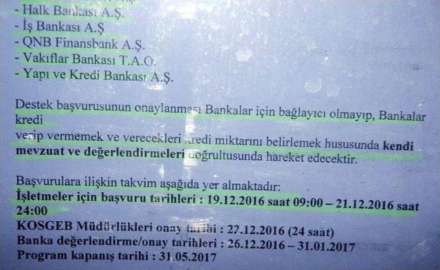 Kosgeb’te ’kapılar Erken Kapandı’ Tartışması