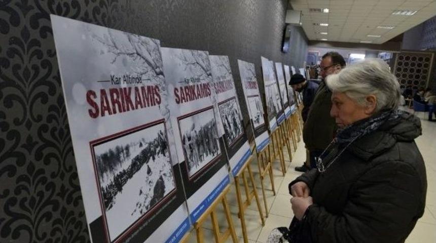 &rsquo;bir Beyaz H&uuml;z&uuml;n Sarıkamış&rsquo; Fotoğraf Sergisine Gebzelilerden Yoğun İlgi
