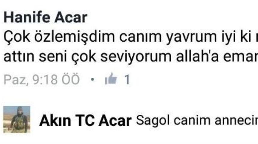 El-bab Şehidinden Geriye Annesine Yaptığı Yorum Kaldı