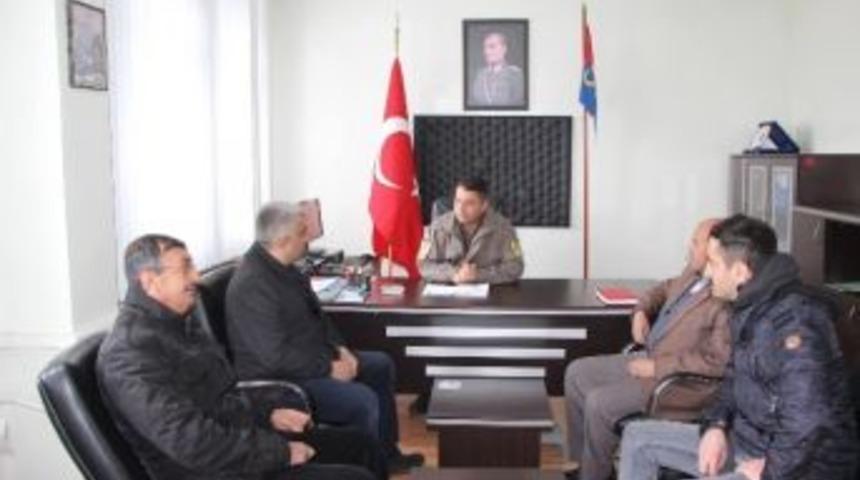 Belediye Başkanı &Ccedil;alışkan&rsquo;dan Jandarmaya Taziye Ziyareti