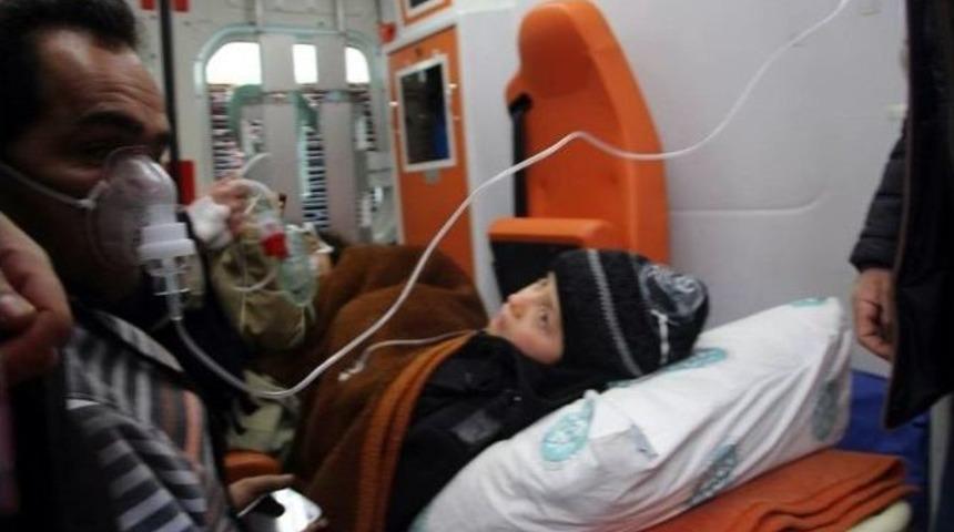 Erzurum&rsquo;da 6 Kişi Karbonmonoksit Gazından Zehirlendi