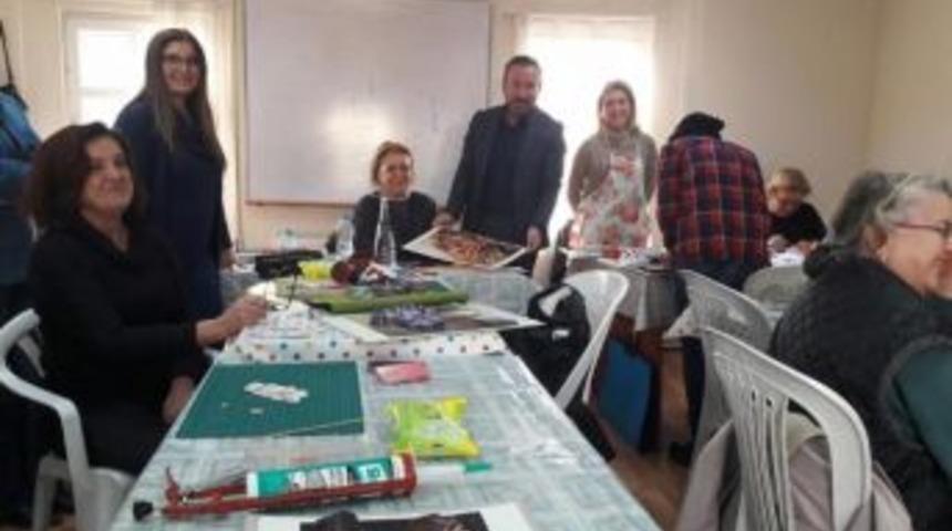 Başkan Doğan, İzmek Kurs Merkezlerini Yakından Takip Ediyor