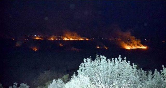 Kuş Cennetinin Bulunduğu Karagöl'de Çıkan Yangın Söndü