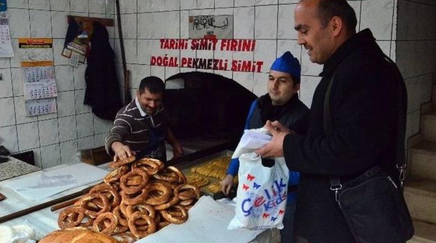 (&ouml;zel Haber) Devrek Simidi Fırından &Ccedil;ıkmadan Satılıyor
