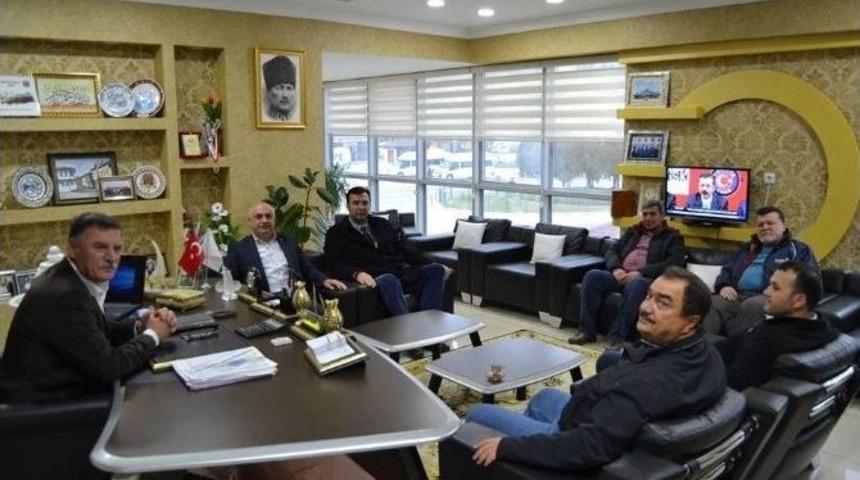 Başkan Duymuş&rsquo;a Ziyaretler Devam Ediyor