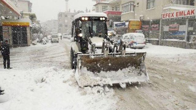 Mut’ta Eğitime Kar Engeli