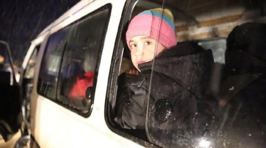 Halep&rsquo;Ten Tahliye Edilenlerin Sayısı 50 Bine Ulaştı