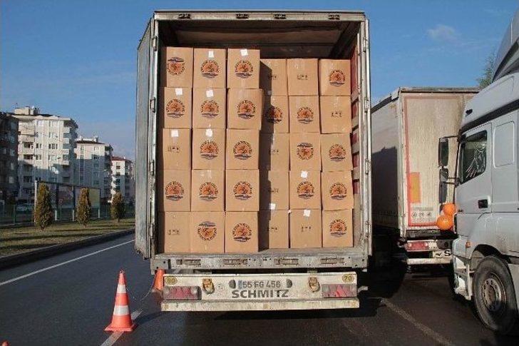 Atakum Belediyesi’nden Halep’e 4 Tır Yardım G3