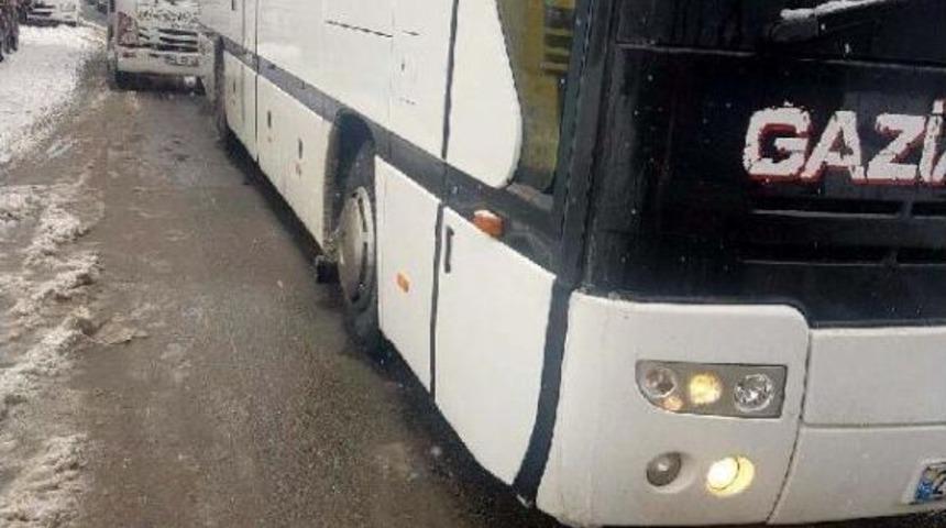 Gaziantepspor Kafilesi Karda Mahsur Kaldı