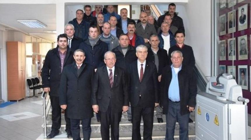 Disk Genel Başkanı Kani Beko Başkan Albayrak&rsquo;la Bir Araya Geldi