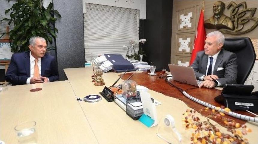 Nil&uuml;fer&rsquo;e Kardeş Kent Manyas&rsquo;tan Ziyaret