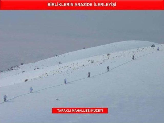 Uludere'de Pkk Sığınaklarına Operasyon