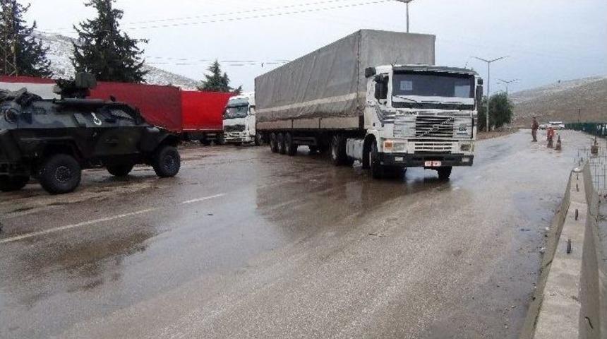 Bm&rsquo;nin Yardım Tırları Suriye&rsquo;ye Gitti