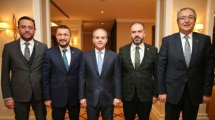 &Uuml;nver Ve Nevşehir Milletvekilleri Bakan Kılı&ccedil; İle G&ouml;r&uuml;şt&uuml;
