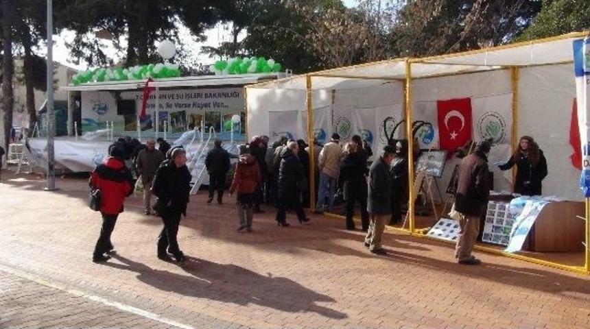 Orman Ve Su İşleri Bakanlığı &rsquo;mobil Tanıtım Tır&rsquo;ı Tekirdağ&rsquo;da