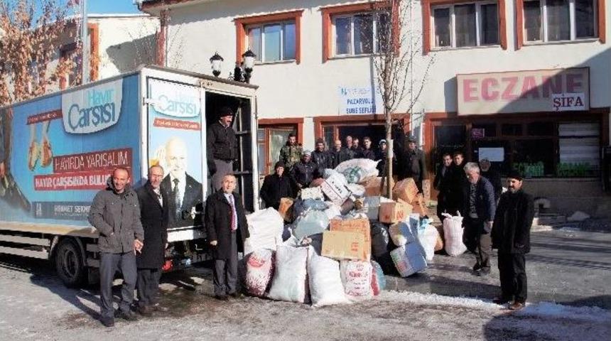 Pazaryolu&rsquo;ndan Halep&rsquo;e Yardım