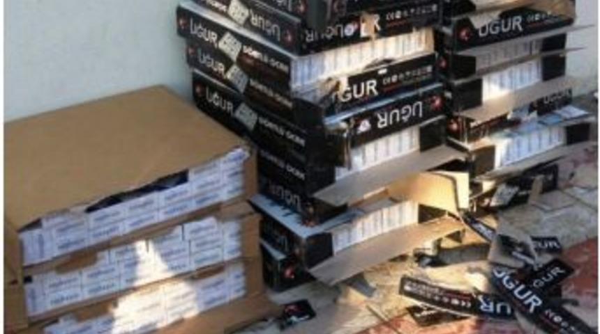Malatya&rsquo;da 9 Bin Paket Ka&ccedil;ak Sigara Ele Ge&ccedil;irildi