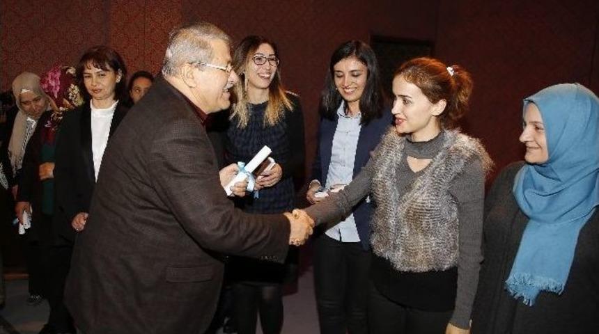 Belediye Personeline Şiir Geceli Sertifika T&ouml;reni