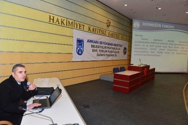 Büyükşehir’den Stk’lara Mevzuat Eğitimi