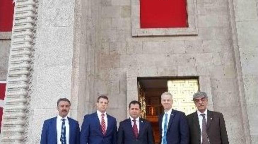 Ziya Altunyaldız Abd Temsilciler Meclisi &Uuml;yelerini Kabul Etti