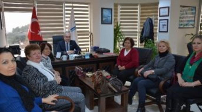 Chp Tekirdağ İl Kadın Kolları&rsquo;ndan Teski&rsquo;ye Tebrik