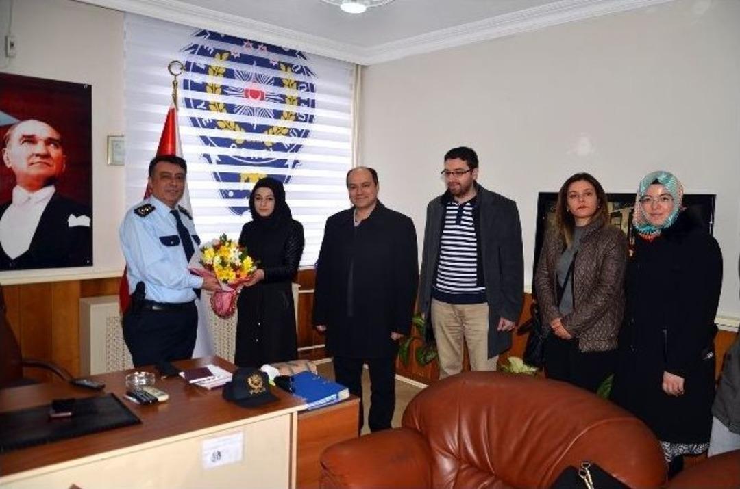 Myo &Ouml;ğrencilerinden Emniyet Ve Jandarmaya Ziyaret