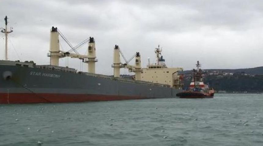 Boğaz'da Karaya Oturan Gemiyi Kurtarma &Ccedil;alışmaları Yarına Kaldı