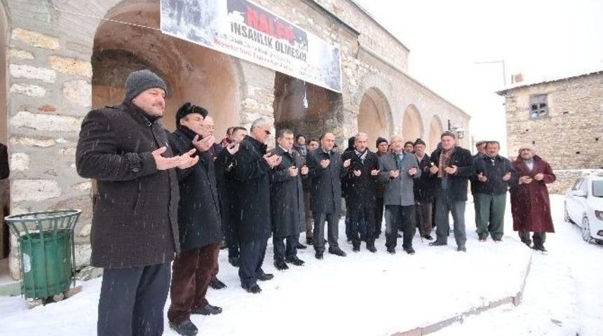 Beyşehir’de Halep’e Yardım Kampanyası Başladı