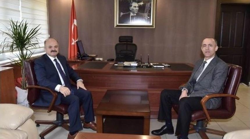 Vali &Ccedil;akacak&rsquo;tan Adeniz Kaymakamı&rsquo;na &rsquo;hayırlı Olsun&rsquo; Ziyareti