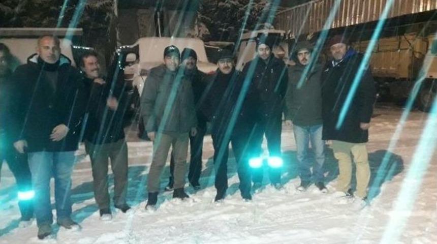 Seydişehir Belediyesi&rsquo;nde Kar Mesaisi