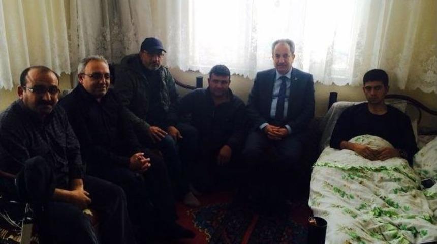 Başkan Akkaya&rsquo;dan El-bab Gazisine Ziyaret