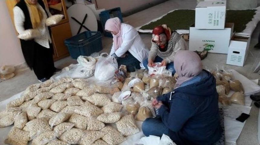 Ak Partili Kadınlardan Halep İ&ccedil;in Yardım Kampanyası