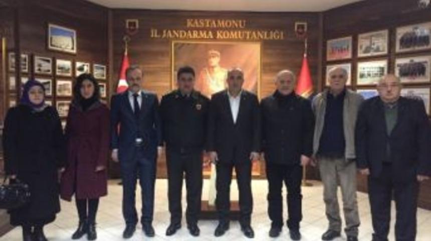 Mhp&rsquo;den Jandarmaya Taziye Ziyareti