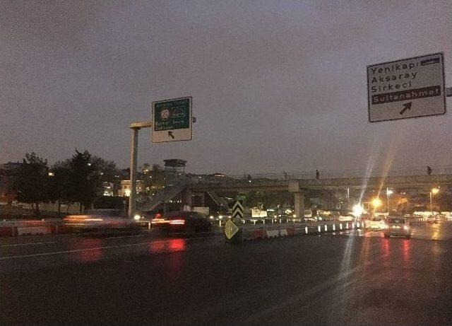 Yanlışlıkla Avrasya Tüneli’ne Yönelen Sürücüler Trafikte Zor Anlar Yaşadı