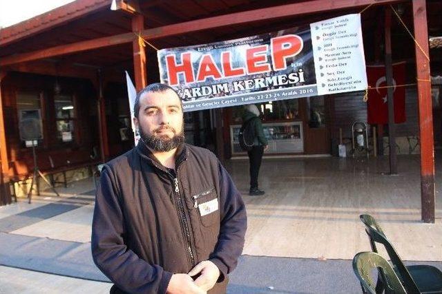 Kdz. Ereğli Ümmet Platformu’ndan Halep’e Yardım Kermesi