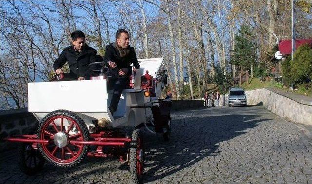 Turistler Giresun&rsquo;un Tarihini Faytonla Gezecek 2