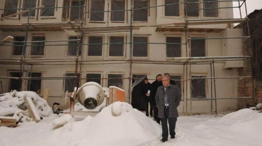 Tarihi Germiyan Beylik Konağı 2 Ay Sonra Hizmete Sunuluyor