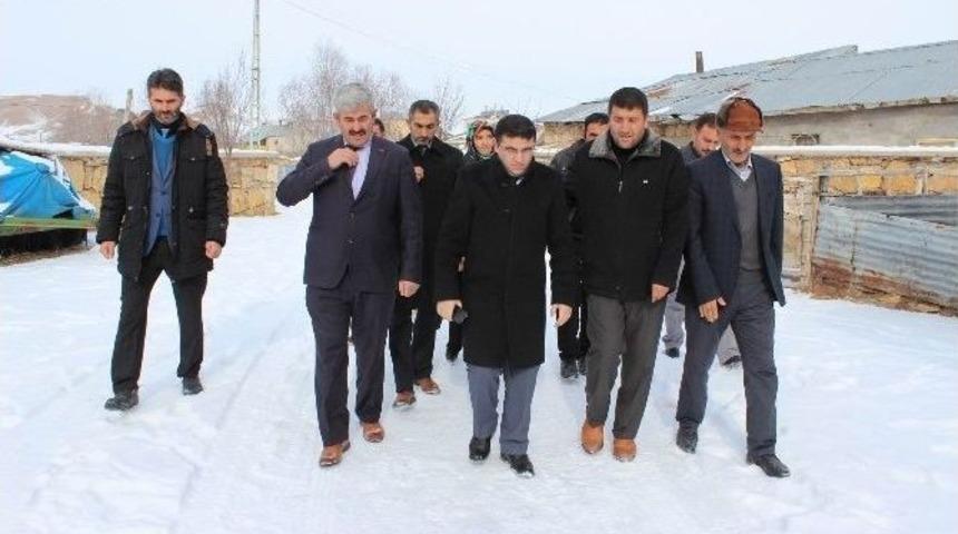 Kaymakam Keskin, Terörle Mücadele Gazisine Taziye Ziyaretinde Bulundu