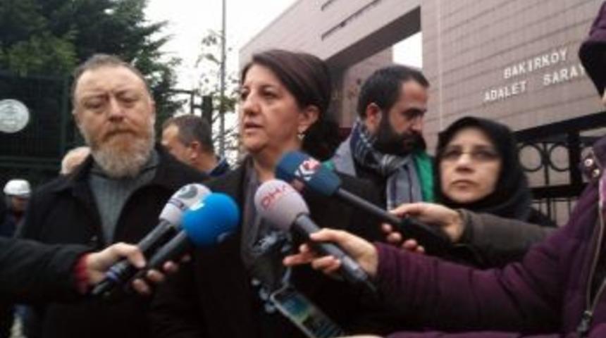 Hdp’li Pervin Buldan Adliyeden Ayrıldı