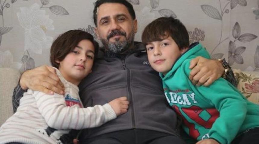 8 Yerinden Bı&ccedil;aklanan Baba, &Ccedil;ocuklarına Hasret