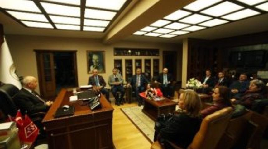 Yaşar, Ymd&rsquo;nin Yeni Y&ouml;netimini Ağırladı