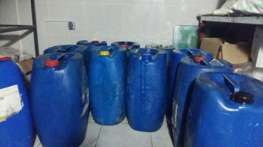 Adıyaman&rsquo;da Bin 100 Kilo Sahte Zeytinyağına El Konuldu